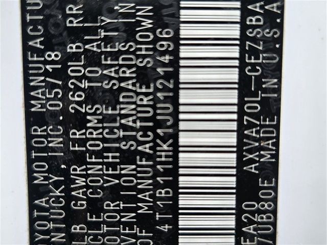 2018 Toyota Camry SE