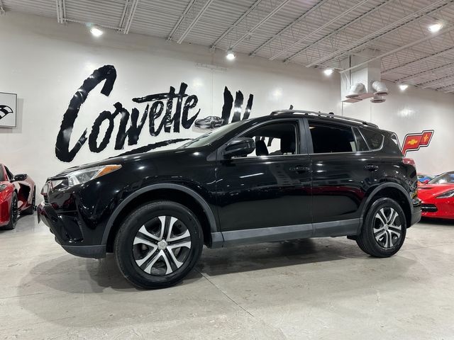 2018 Toyota RAV4 SUV, LE, FWD, Black-Black Auto Machined Wheels 57k | Dallas, Texas | Corvette Warehouse 