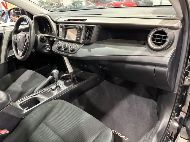 2018 Toyota RAV4 SUV, LE, FWD, Black-Black Auto Machined Wheels 57k | Dallas, Texas | Corvette Warehouse 