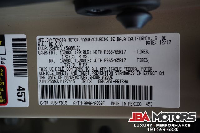 2018 Toyota Tacoma TRD Sport Package 4x4 4WD Technology Pkg Off Road | MESA, AZ | JBA MOTORS 2018 Toyota Tacoma TRD Sport Package 4x4 4WD Technology Pkg Off Road | MESA, AZ | JBA MOTORS