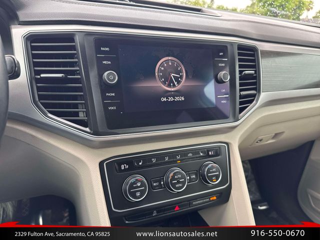 2018 Volkswagen Atlas V6 SE