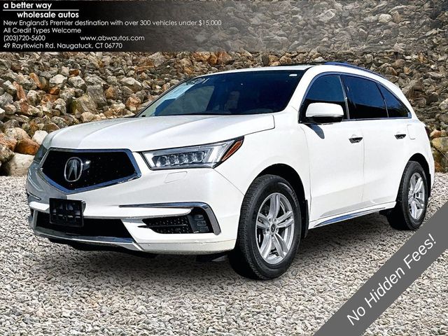 2019 Acura MDX SH-AWD w/Tech w/A-SPEC | Naugatuck, Connecticut | A Better Way Wholesale Autos-CT in Naugatuck, Connecticut 06770