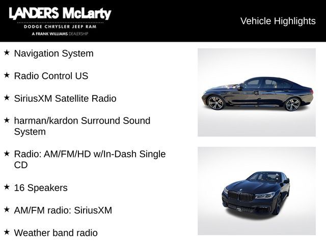 2019 BMW 7 Series 750i