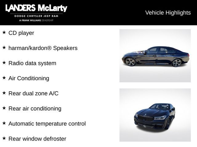 2019 BMW 7 Series 750i