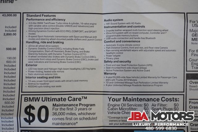 2019 BMW X3 xDrive30i AWD SUV Driver Assist Convenience Pano | MESA, AZ | JBA MOTORS 2019 BMW X3 xDrive30i AWD SUV Driver Assist Convenience Pano | MESA, AZ | JBA MOTORS