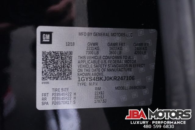 2019 Cadillac Escalade Luxury Package 4WD SUV Black Out Package 24" WHLS | MESA, AZ | JBA MOTORS