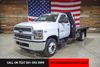 2019 Chevrolet Silverado 5500HD Chassis FLATBED Dually Work Truck 2WD Duramax Diesel White