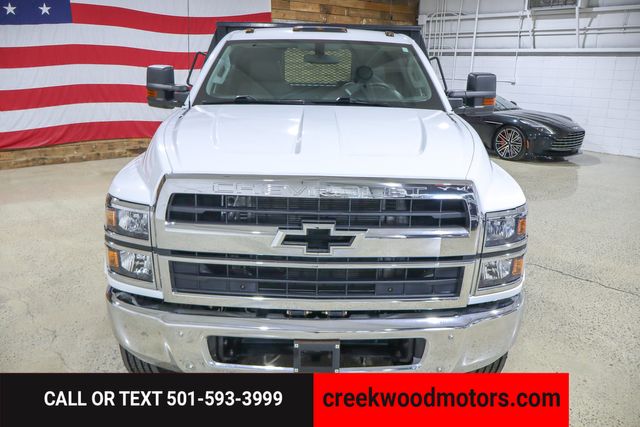 2019 Chevrolet Silverado 5500HD Chassis FLATBED Dually Work Truck 2WD Duramax Diesel White 2019 Chevrolet Silverado 5500HD Chassis FLATBED Dually Work Truck 2WD Duramax Diesel White