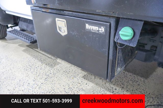 2019 Chevrolet Silverado 5500HD Chassis FLATBED Dually Work Truck 2WD Duramax Diesel White