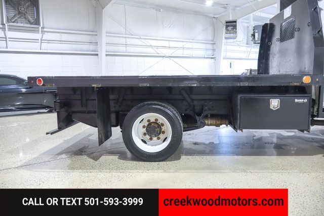 2019 Chevrolet Silverado 5500HD Chassis FLATBED Dually Work Truck 2WD Duramax Diesel White