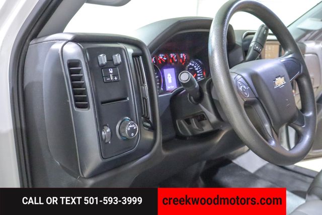 2019 Chevrolet Silverado 5500HD Chassis FLATBED Dually Work Truck 2WD Duramax Diesel White