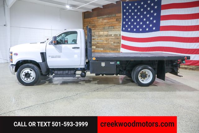 2019 Chevrolet Silverado 5500HD Chassis FLATBED Dually Work Truck 2WD Duramax Diesel White 2019 Chevrolet Silverado 5500HD Chassis FLATBED Dually Work Truck 2WD Duramax Diesel White