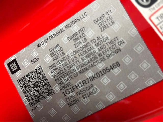 2019 Chevrolet CAMARO 2SS 2019 Chevrolet CAMARO 2SS