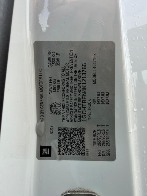 2019 Chevrolet Colorado Work Truck