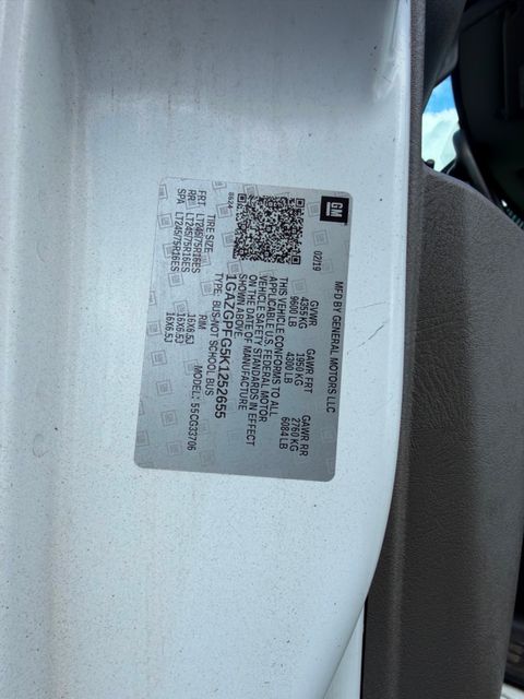 2019 Chevrolet Express Passenger LT 3500