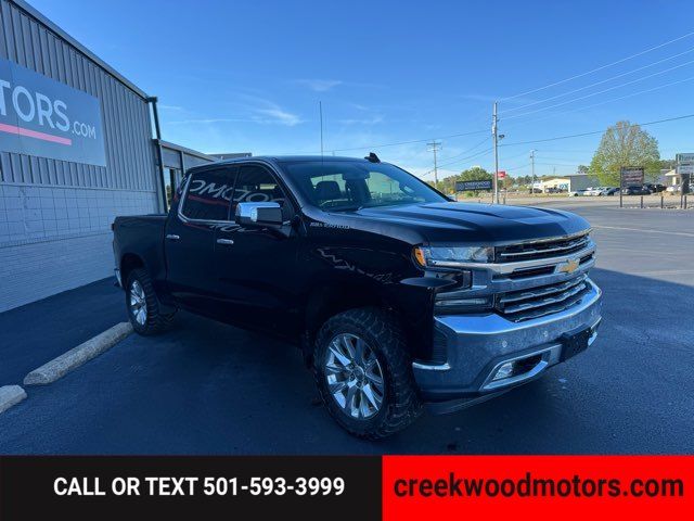 2019 Chevrolet Silverado 1500 LTZ 4x4 Crew Cab Financing Leveled 20s New Tires