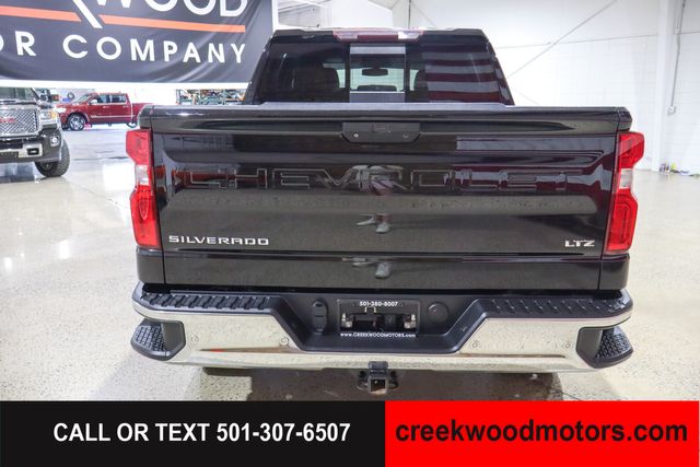 2019 Chevrolet Silverado 1500 LTZ 4x4 Crew Cab Financing Leveled 20s Black NICE