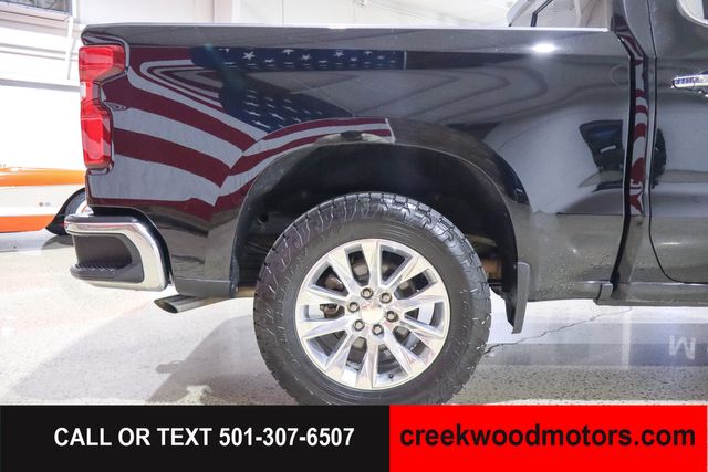 2019 Chevrolet Silverado 1500 LTZ 4x4 Crew Cab Financing Leveled 20s Black NICE