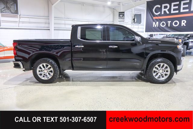 2019 Chevrolet Silverado 1500 LTZ 4x4 Crew Cab Financing Leveled 20s Black NICE