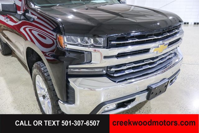 2019 Chevrolet Silverado 1500 LTZ 4x4 Crew Cab Financing Leveled 20s Black NICE