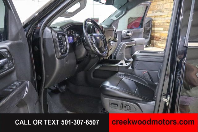 2019 Chevrolet Silverado 1500 LTZ 4x4 Crew Cab Financing Leveled 20s Black NICE
