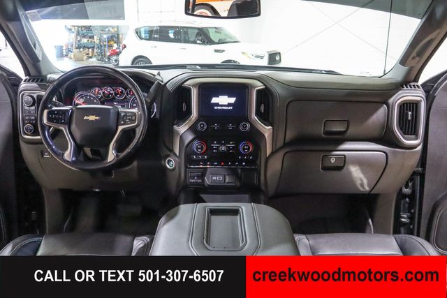2019 Chevrolet Silverado 1500 LTZ 4x4 Crew Cab Financing Leveled 20s Black NICE