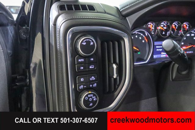2019 Chevrolet Silverado 1500 LTZ 4x4 Crew Cab Financing Leveled 20s Black NICE