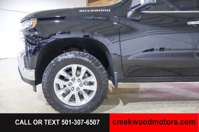 2019 Chevrolet Silverado 1500 LTZ 4x4 Crew Cab Financing Leveled 20s Black NICE