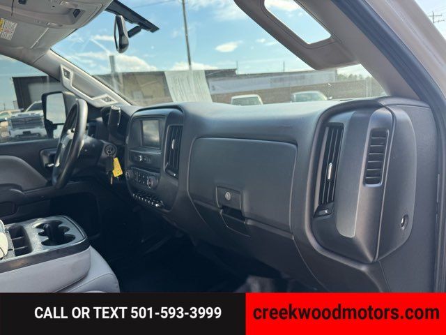 2019 Chevrolet Silverado 2500HD 6.0 HD GAS Service Bed Financing White NICE 2019 Chevrolet Silverado 2500HD 6.0 HD GAS Service Bed Financing White NICE