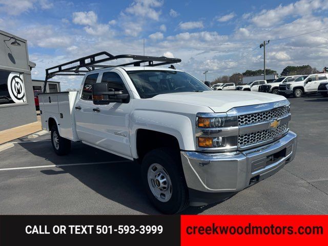 2019 Chevrolet Silverado 2500HD 6.0 HD GAS Service Bed Financing White NICE