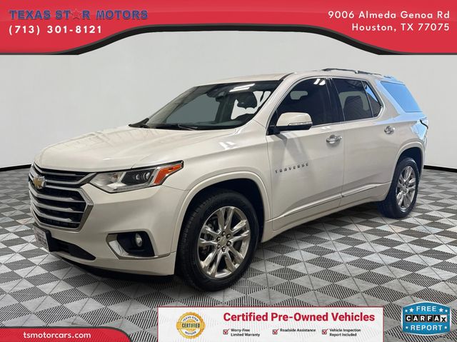 2019 Chevrolet Traverse High Country | Houston, TX | Texas Star Motors 2019 Chevrolet Traverse High Country | Houston, TX | Texas Star Motors