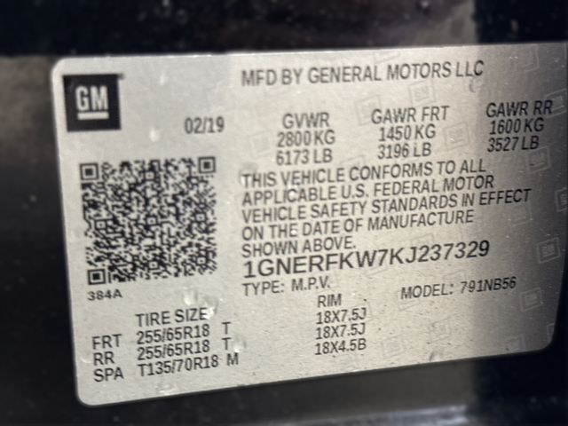 2019 Chevrolet TRAVERSE LS 2019 Chevrolet TRAVERSE LS