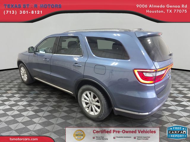 2019 Dodge DURANGO SXT