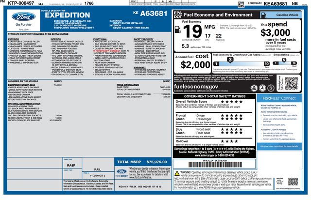 2019 Ford Expedition Limited 2019 Ford Expedition Limited