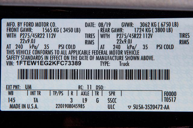 2019 Ford F-150 Limited | Van Nuys, CA | Stellar Auto INC. 2019 Ford F-150 Limited | Van Nuys, CA | Stellar Auto INC.