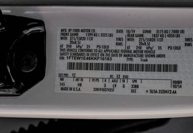 2019 Ford F-150 Lariat 502A Sport FX4 Leveling Kit 33" A/T MAX TOW | Dallas, TX | East Dallas Diesel 2019 Ford F-150 Lariat 502A Sport FX4 Leveling Kit 33" A/T MAX TOW | Dallas, TX | East Dallas Diesel