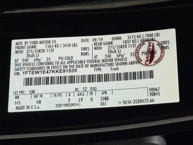 2019 Ford F-150 Lariat 4x4 4dr SuperCrew 5.5 ft. SB | Houston, TX | Houston Auto Credit