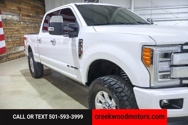 2019 Ford F-250 Super Duty Platinum Ultimate 4x4 Power Stroke Diesel Leveled