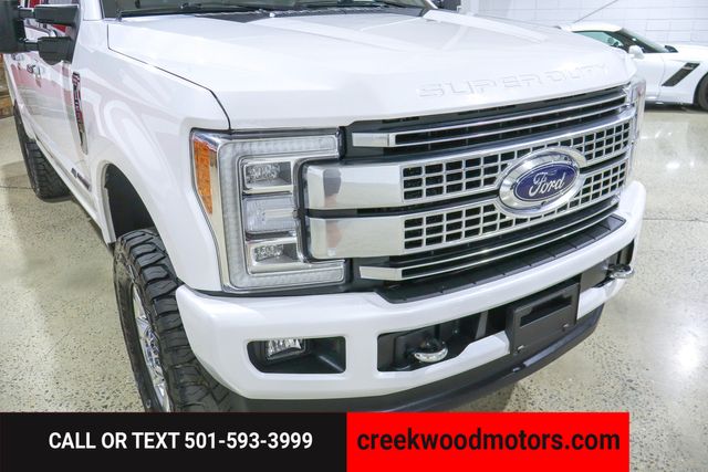 2019 Ford F-250 Super Duty Platinum Ultimate 4x4 Power Stroke Diesel Leveled