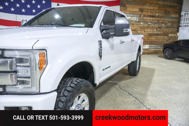 2019 Ford F-250 Super Duty Platinum Ultimate 4x4 Power Stroke Diesel Leveled