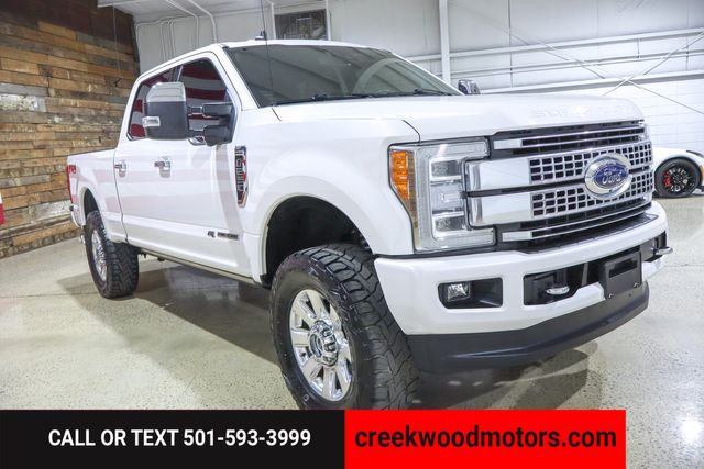 2019 Ford F-250 Super Duty Platinum Ultimate 4x4 Power Stroke Diesel Leveled