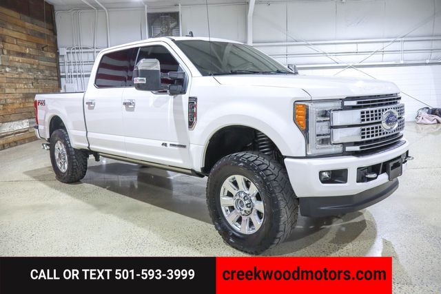 2019 Ford F-250 Super Duty Platinum Ultimate 4x4 Power Stroke Diesel Leveled