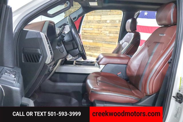 2019 Ford F-250 Super Duty Platinum Ultimate 4x4 Power Stroke Diesel Leveled