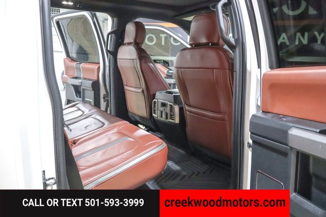 2019 Ford F-250 Super Duty Platinum Ultimate 4x4 Power Stroke Diesel Leveled