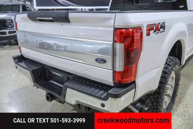 2019 Ford F-250 Super Duty King Ranch 4x4 PowerStroke Diesel 1 Owner LEVELED