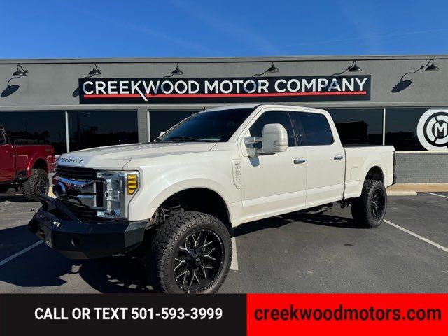 2019 Ford F-250 Super Duty Lariat 4x4 Crew Cab 6.2 GAS LEVELED 22s NICE