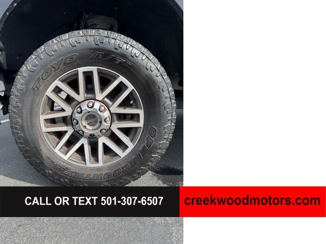 2019 Ford F-250 Super Duty Lariat 4x4 Crew Cab 6.2L GAS 20s Financing Black