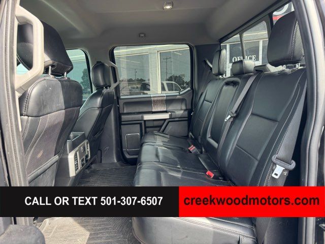 2019 Ford F-250 Super Duty Lariat 4x4 Crew Cab 6.2L GAS 20s Financing Black