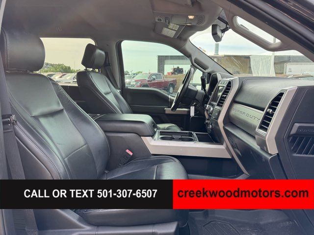 2019 Ford F-250 Super Duty Lariat 4x4 Crew Cab 6.2L GAS 20s Financing Black