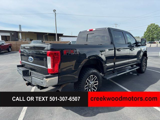 2019 Ford F-250 Super Duty Lariat 4x4 Crew Cab 6.2L GAS 20s Financing Black